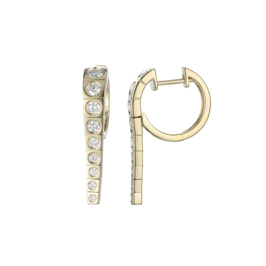 LEGGO Small Diamond Earrings