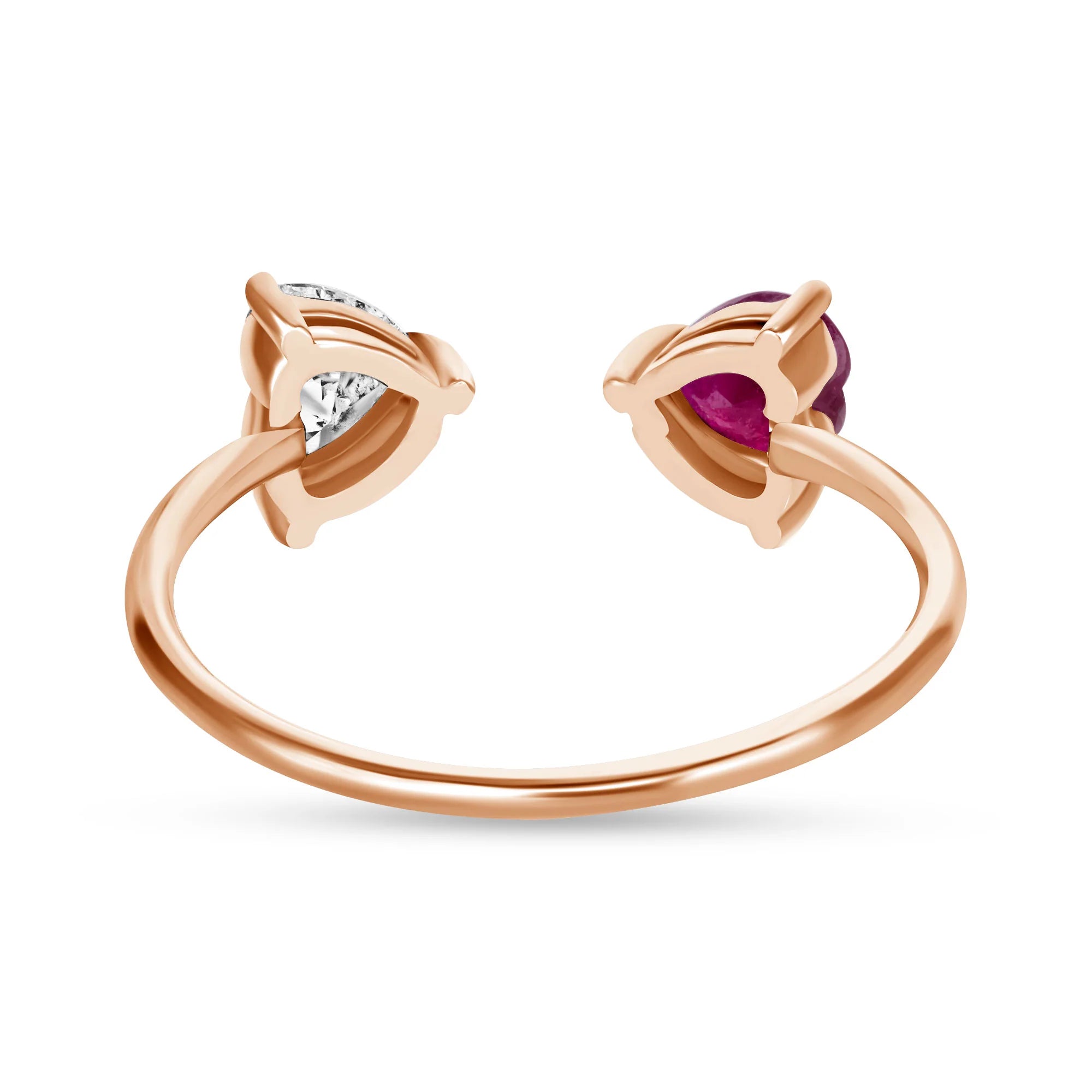 TOI ET MOI HEART RING