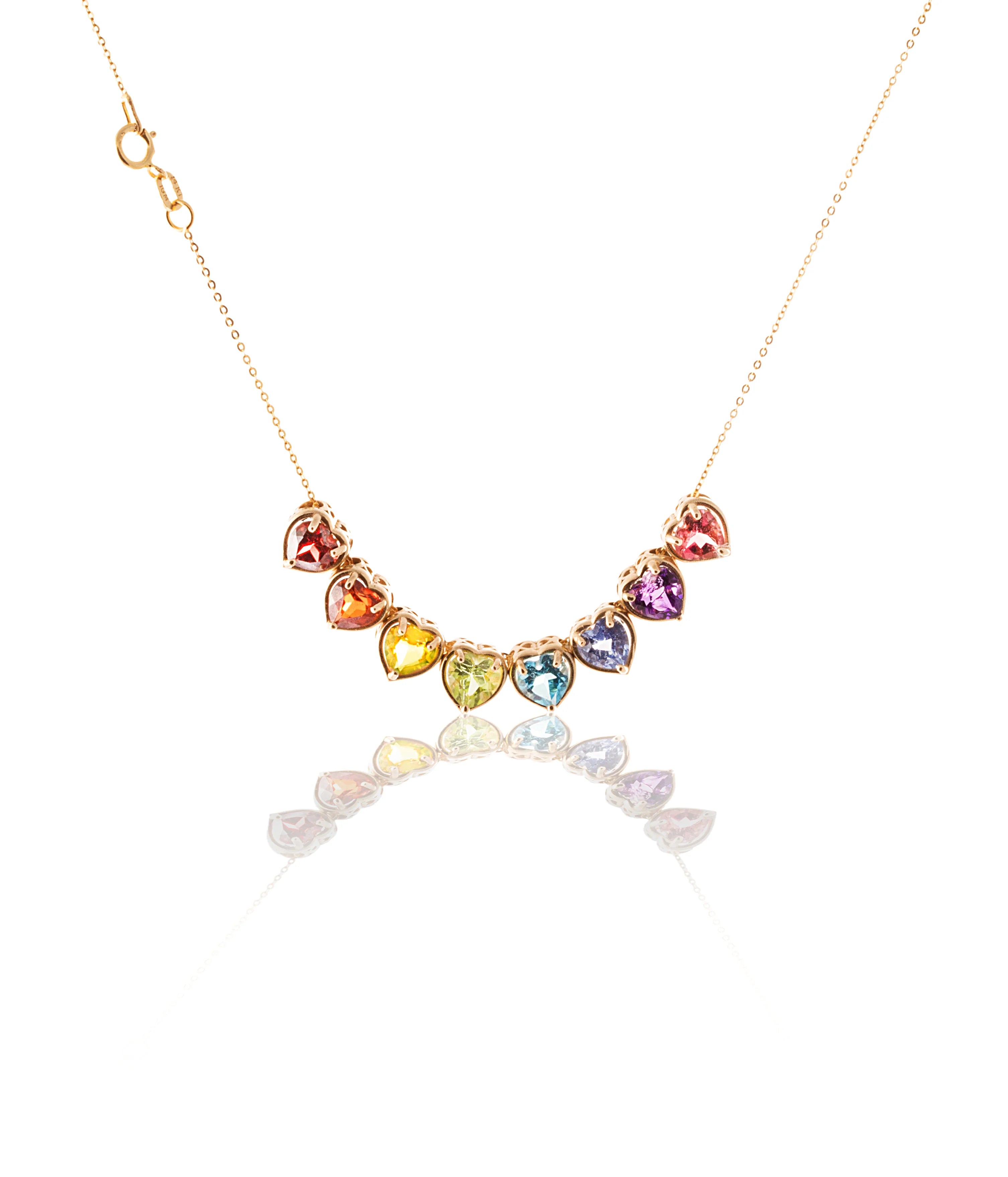 RAINBOW SLIDER NECKLACE
