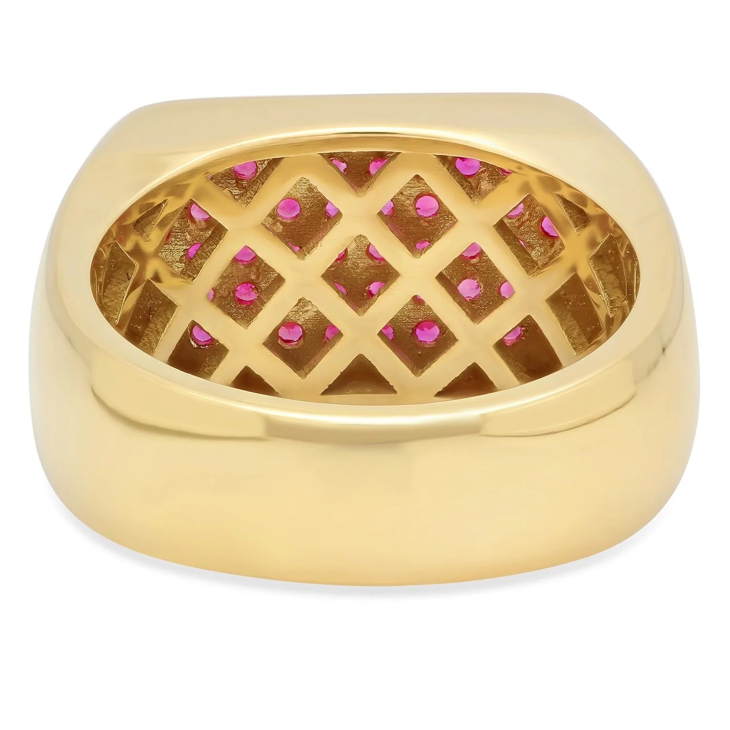 5 Row Ruby Stackable Ring