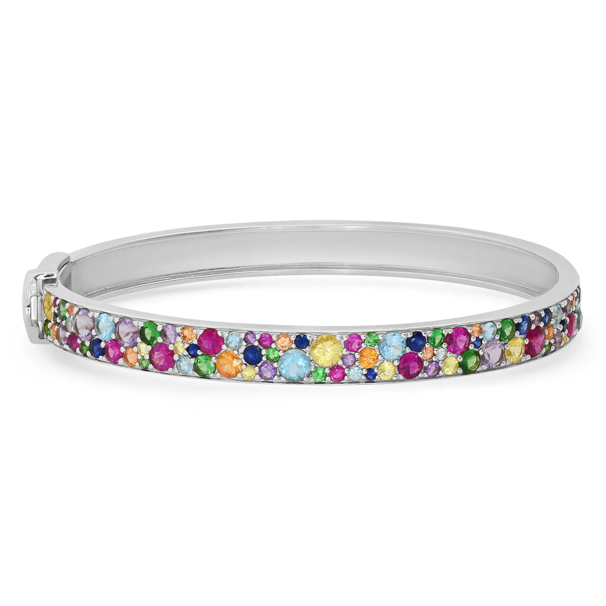 Multi Colored Cluster Bangle