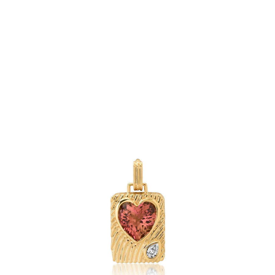 Ripple Heart Amulet