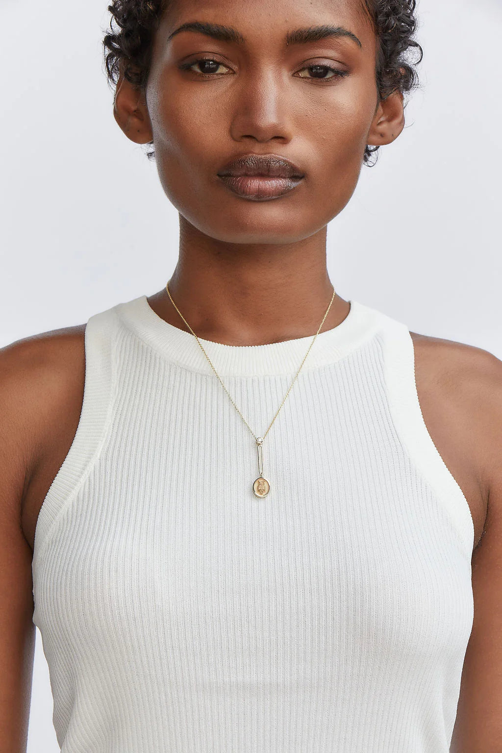 GRANDFATHER FANTASY SIGNET PENDANT NECKLACE