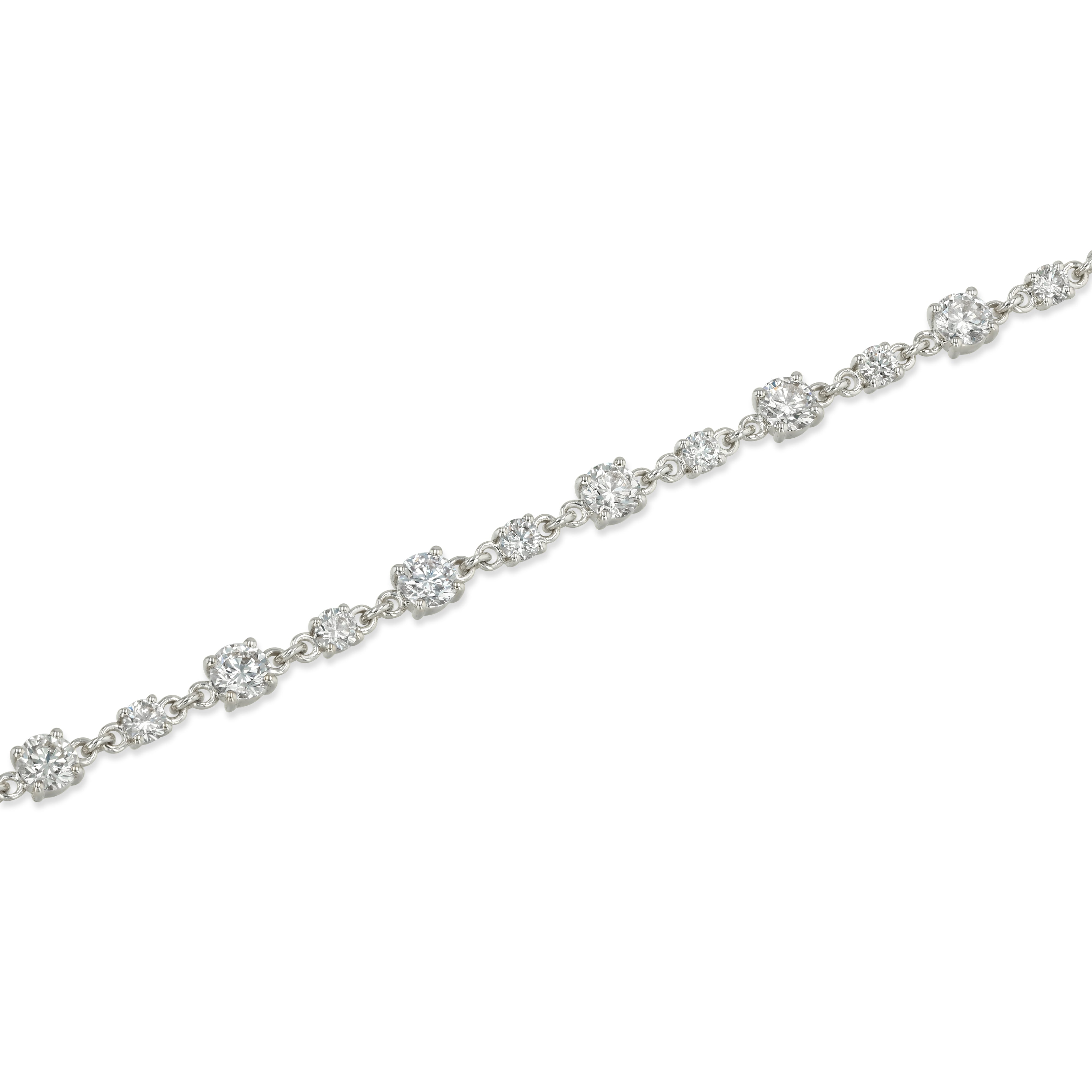 Enchanted Diamond Chain Bracelet 2