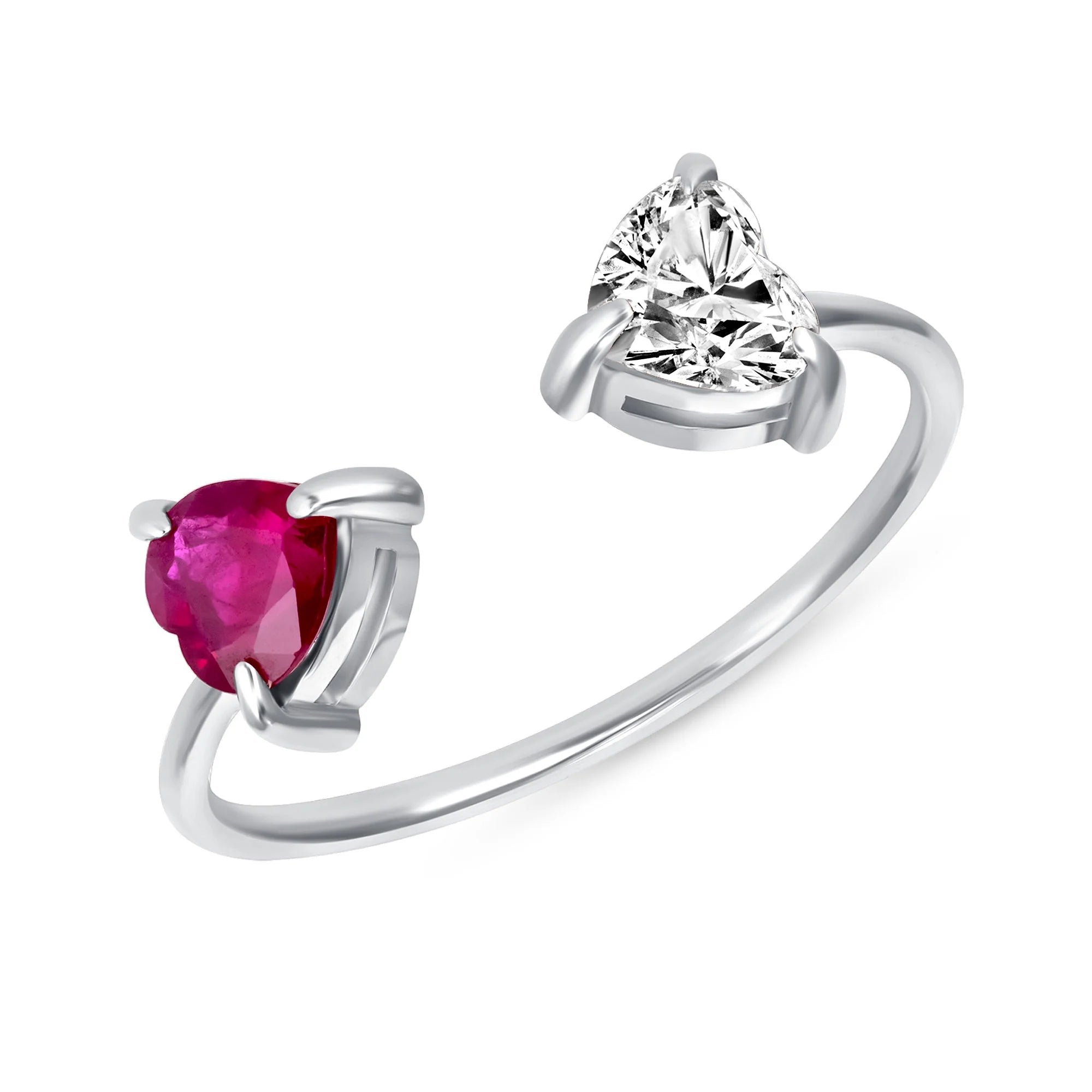 TOI ET MOI HEART RING