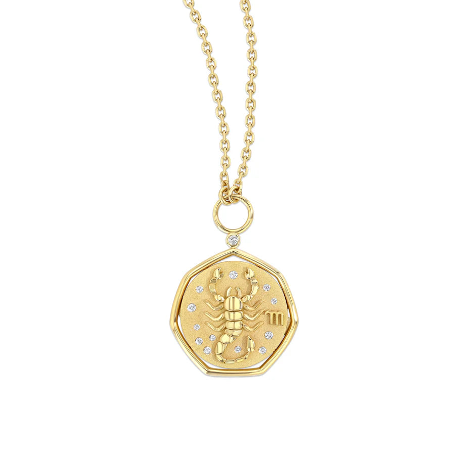 ZODIAC PENDANT NECKLACE