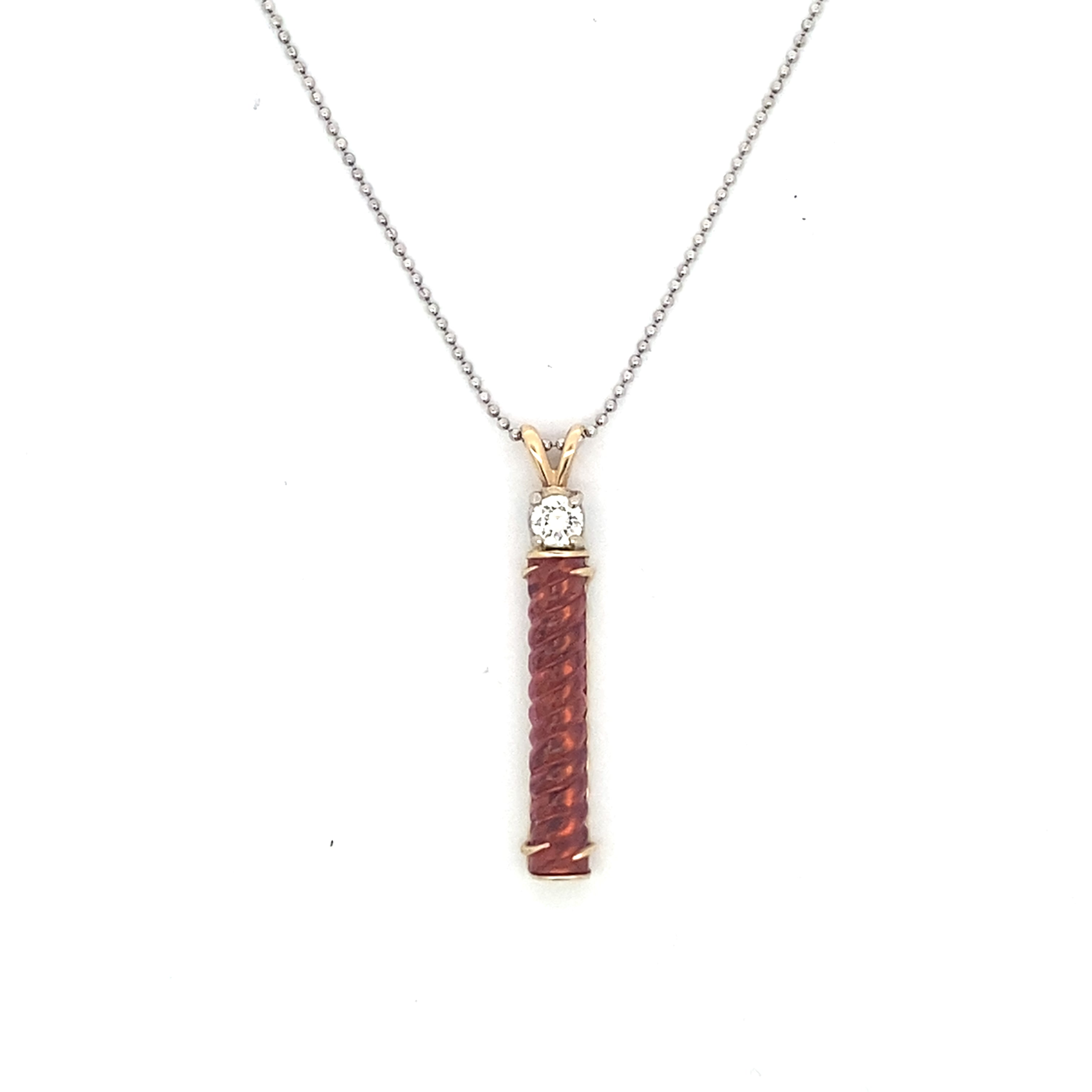 AAA Red Tourmaine Necklace