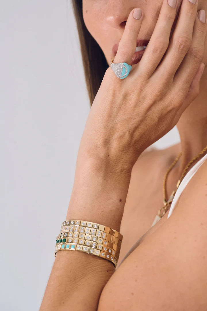 LEGGO Diamond Tennis Bracelet