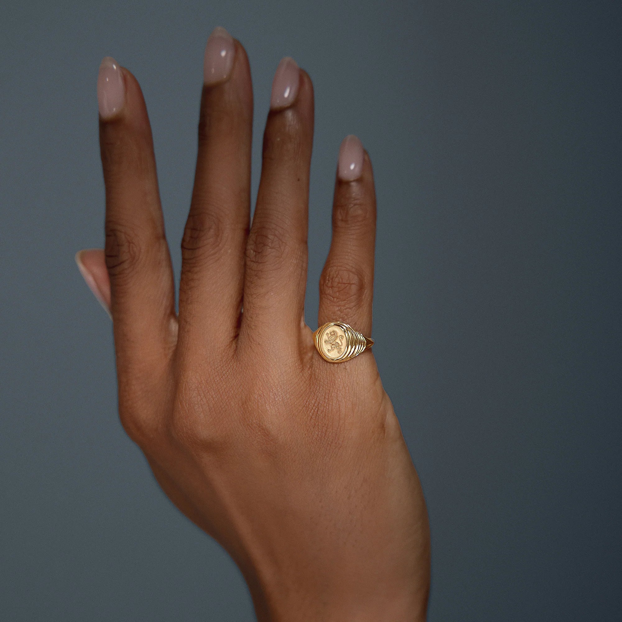 Tiered Fantasy Signet Ring