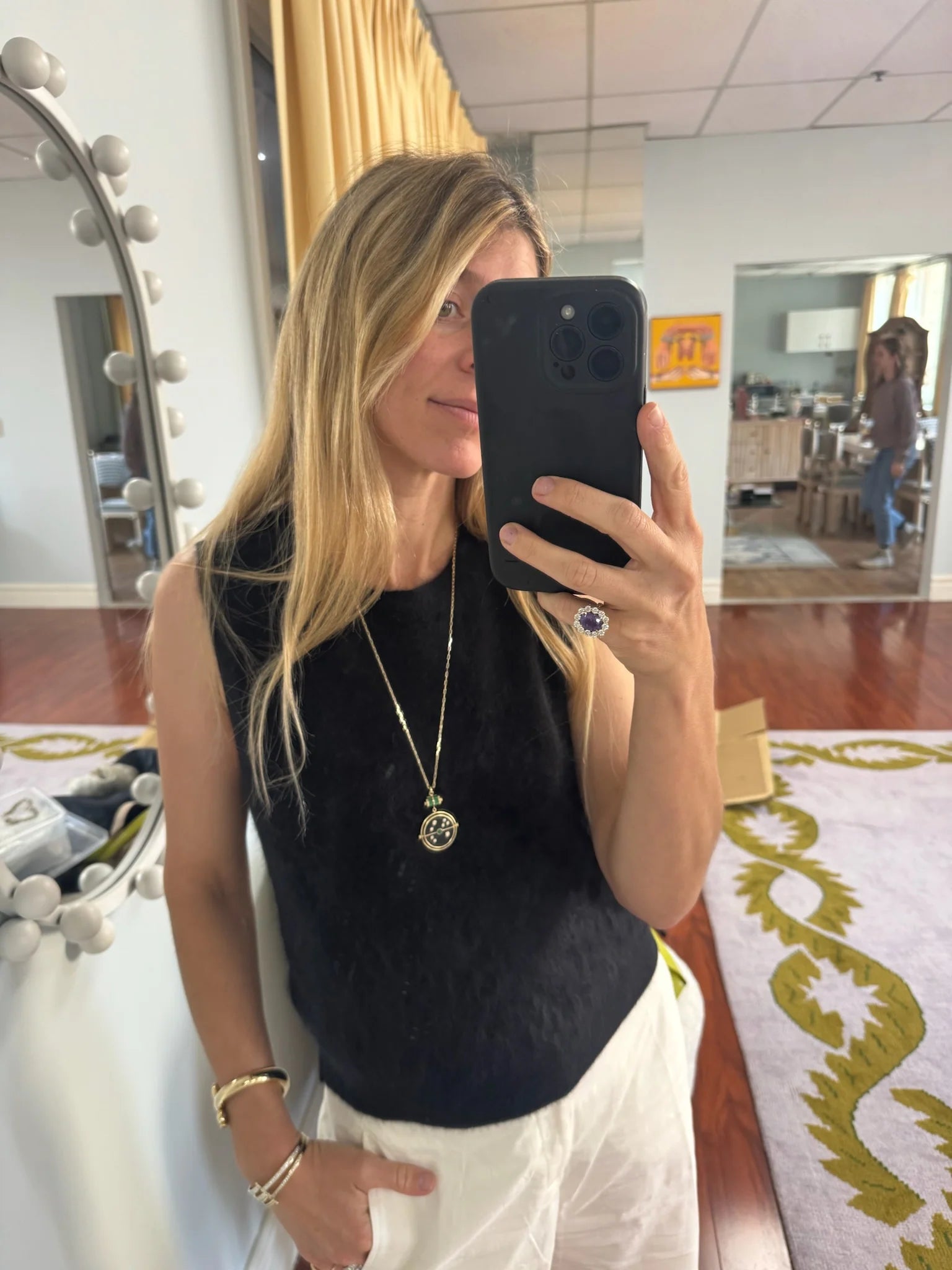 GRANDFATHER COMPASS PENDANT