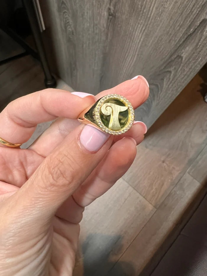 Alphabet Letters Ring