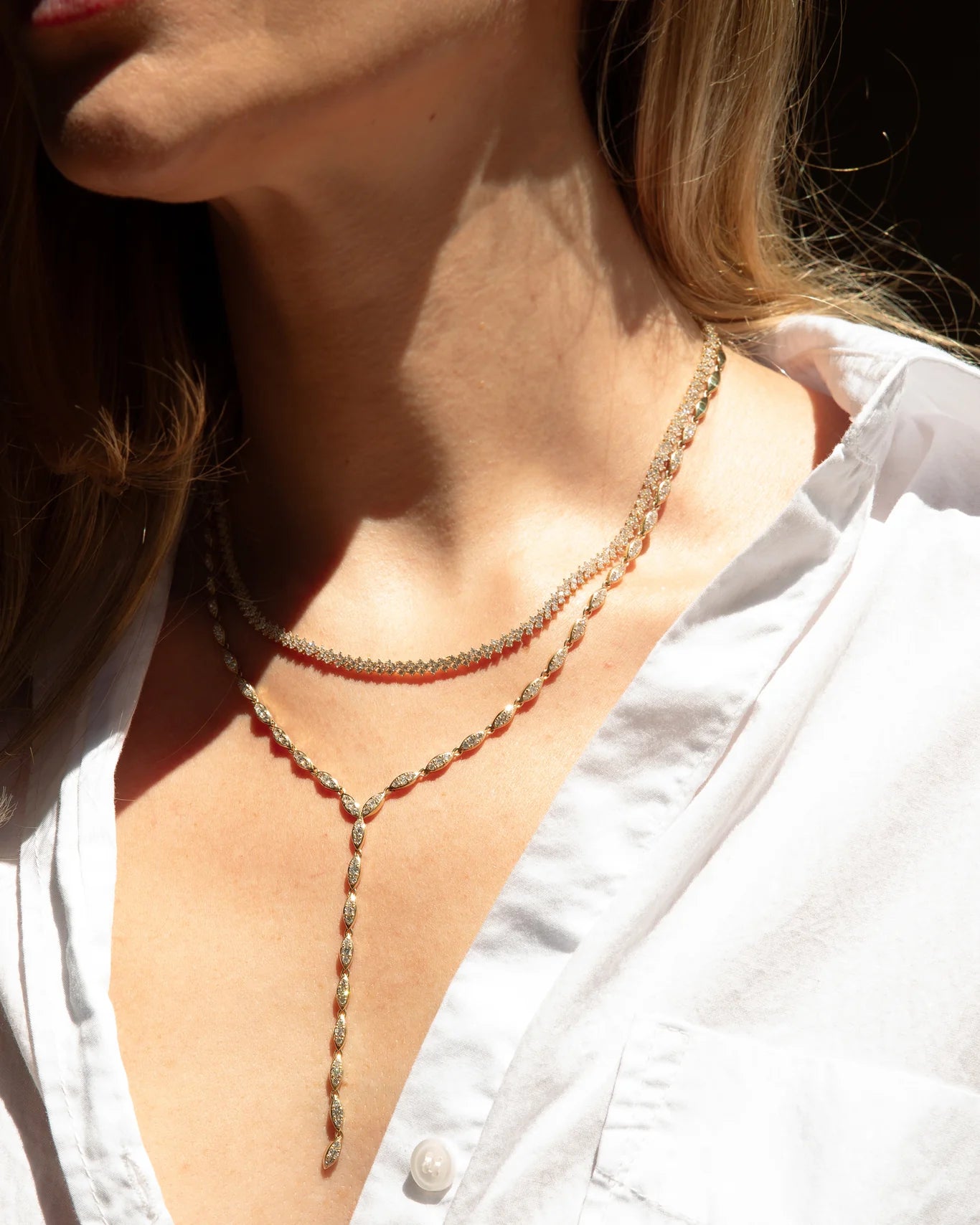 Angel Lariat Necklace