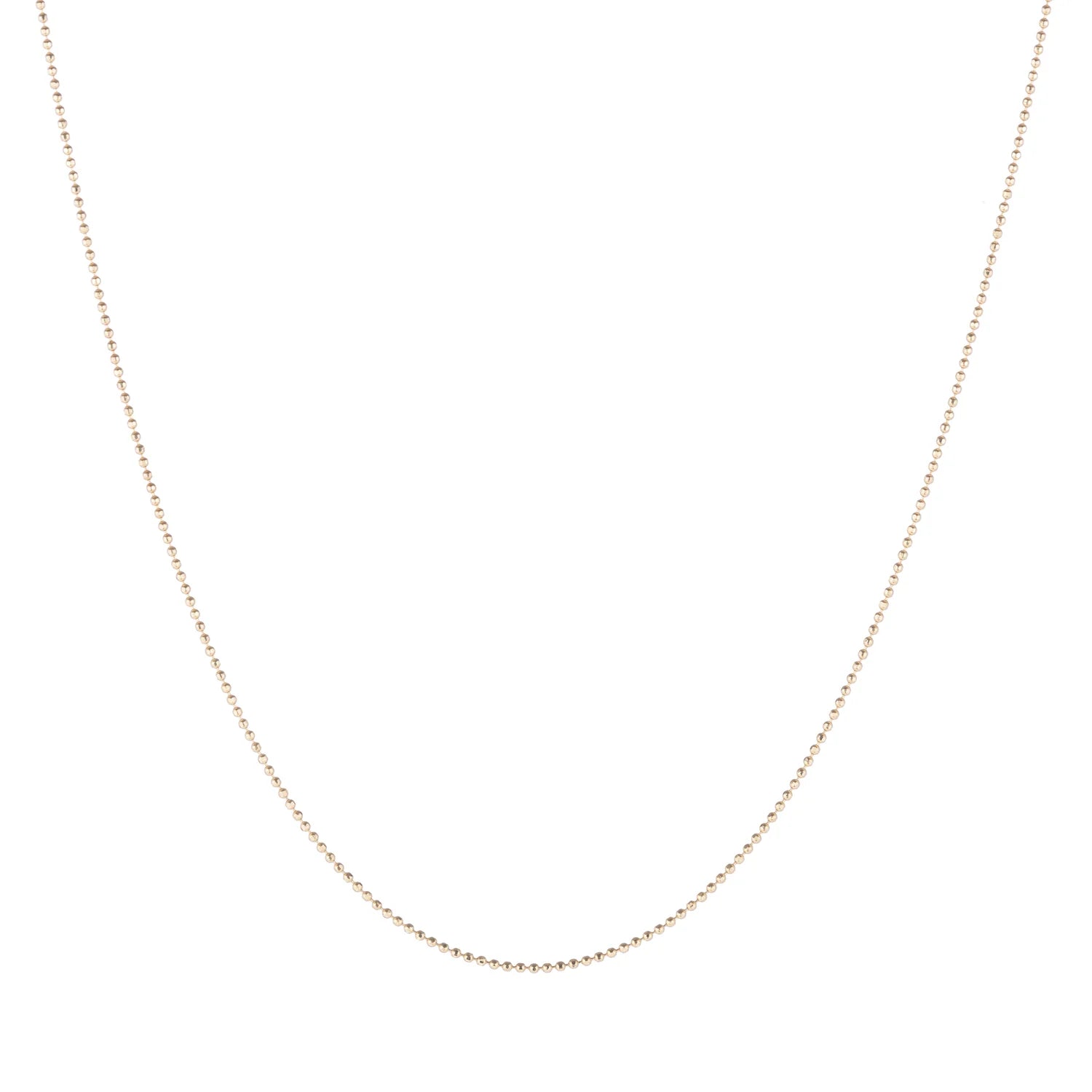 1MM Diamond Cut BEAD CHAIN