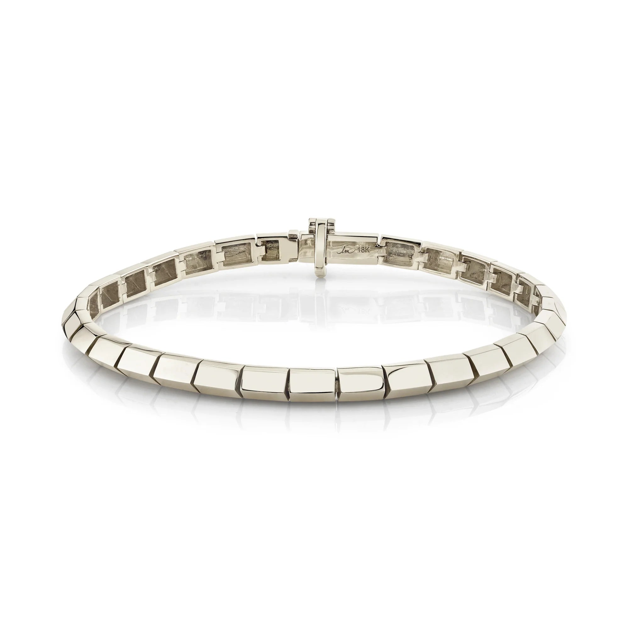 KNIFE EDGE BAR TENNIS LINK BRACELET