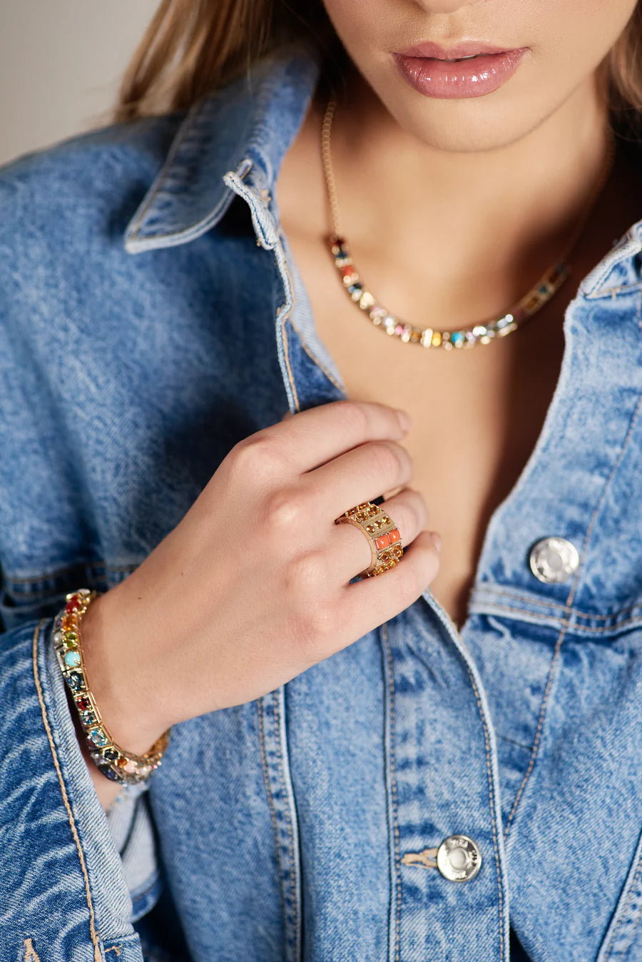 LEGGO Multi Stones Bracelet