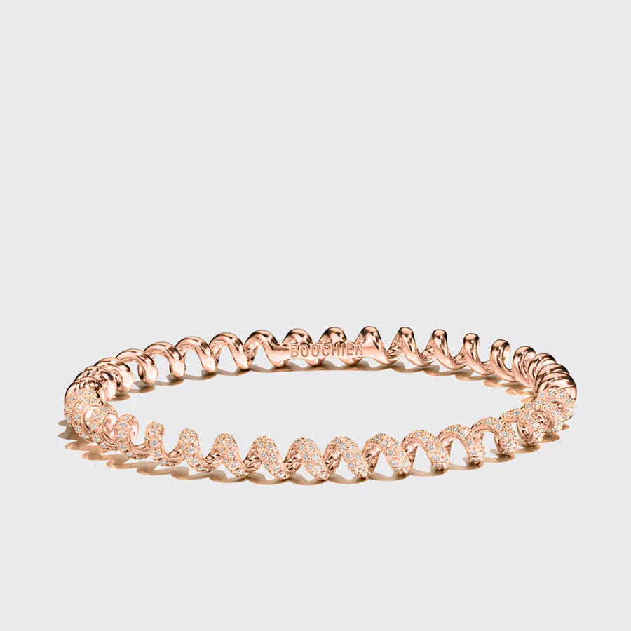 MINI GOLD DIAMOND SLINKEE BANGLE