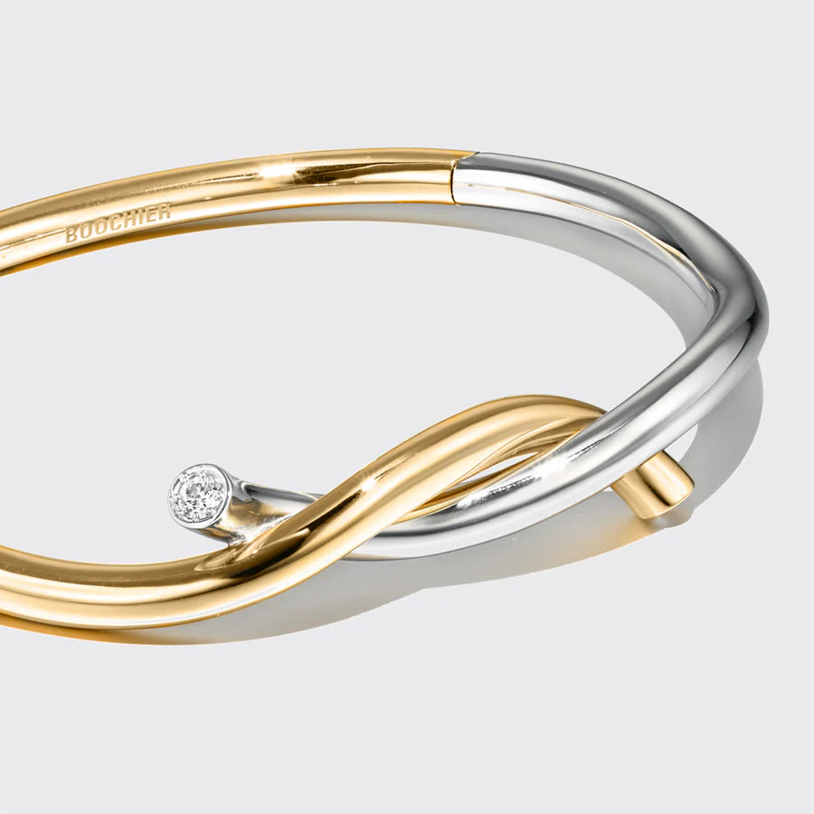 GOLD TIES BANGLE