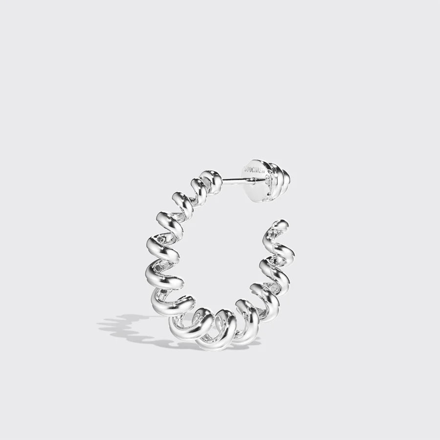 LARGE GOLD SLINKEE EARRINGS