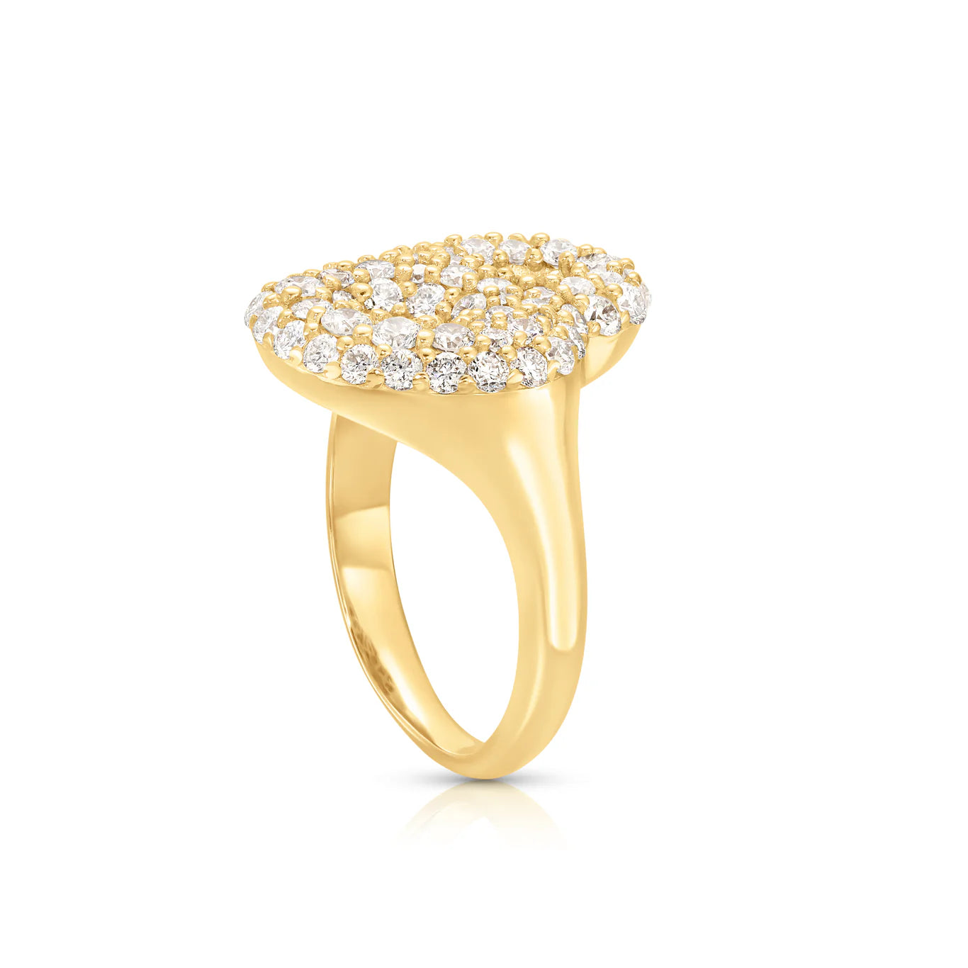 Diamond Bubble Initial Ring