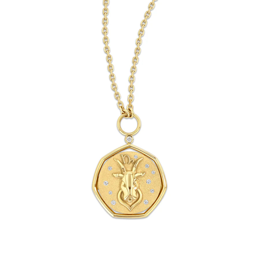 ZODIAC PENDANT NECKLACE