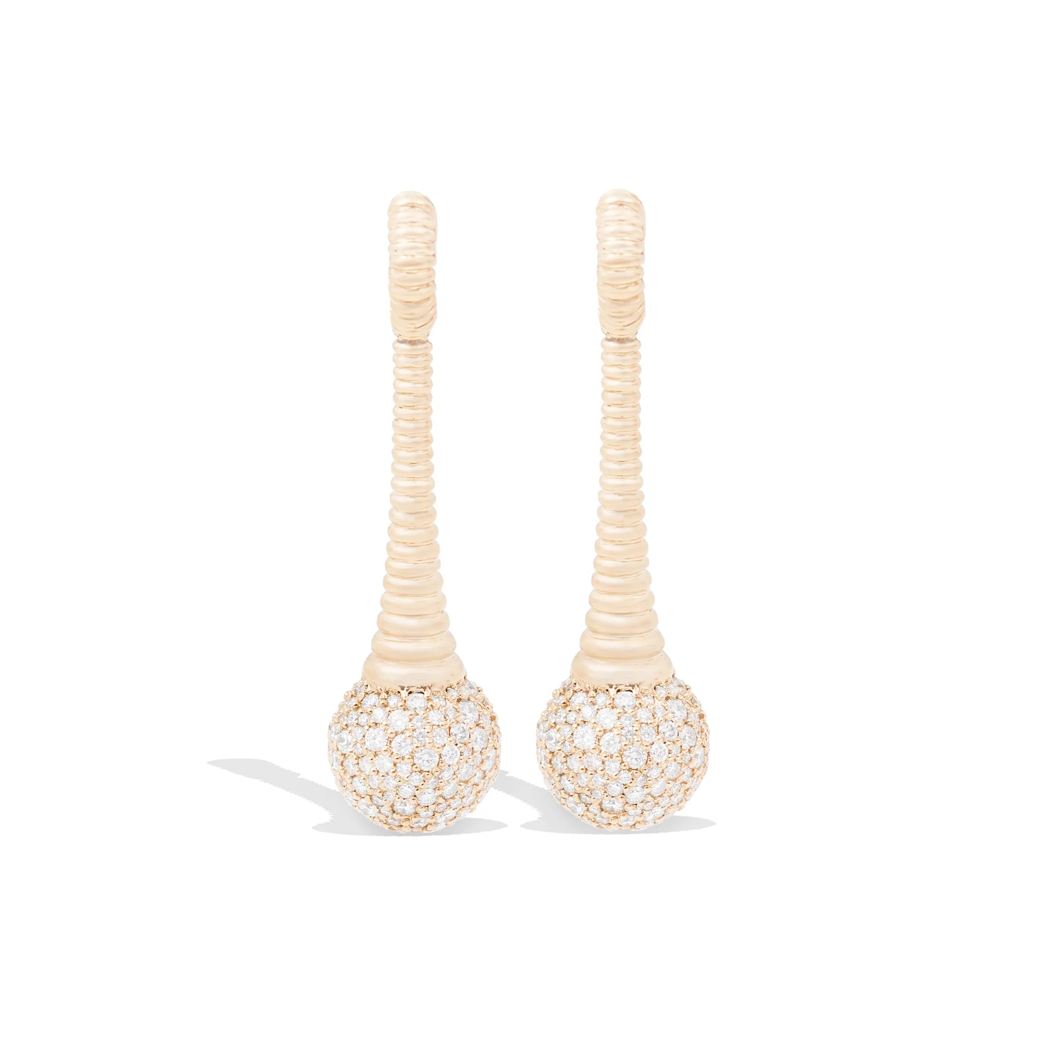 Revel Bobble Chandelier Earring - Diamond