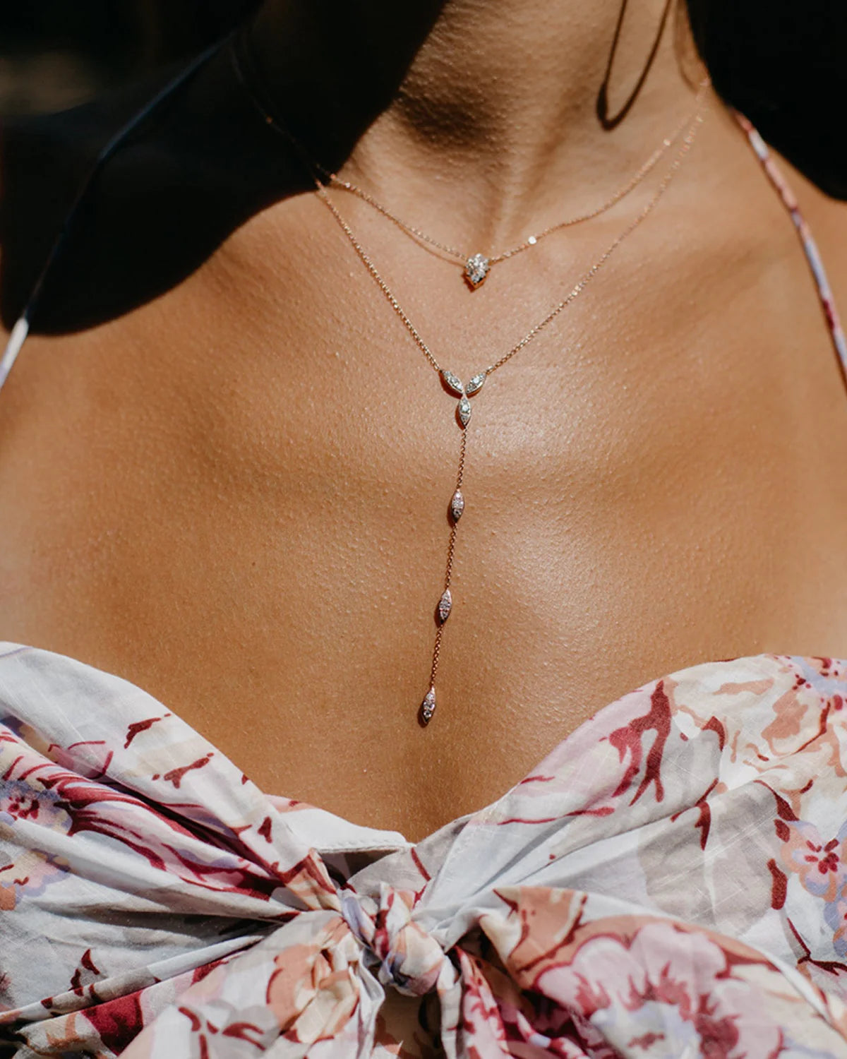 Cascade Lariat Necklace