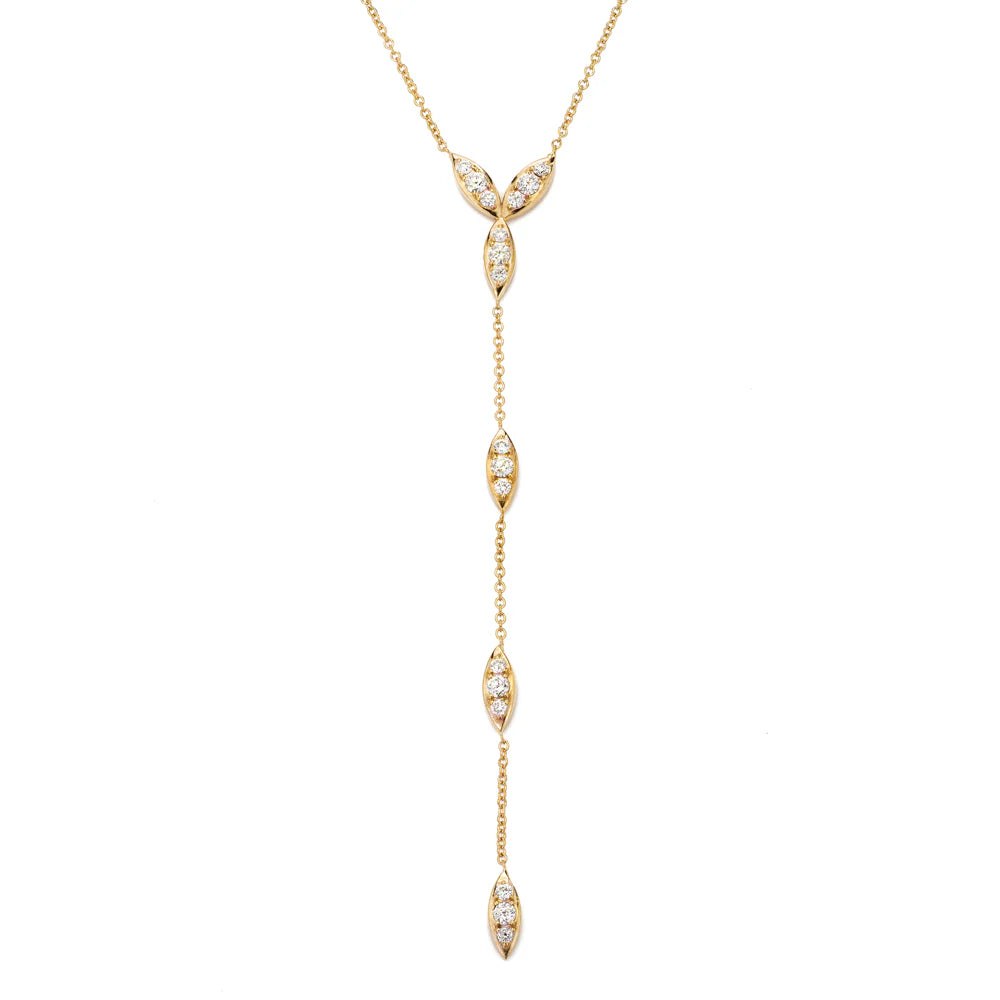 Cascade Lariat Necklace