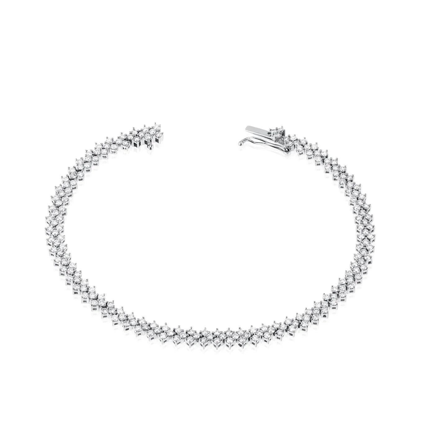 CHEVRON TENNIS BRACELET