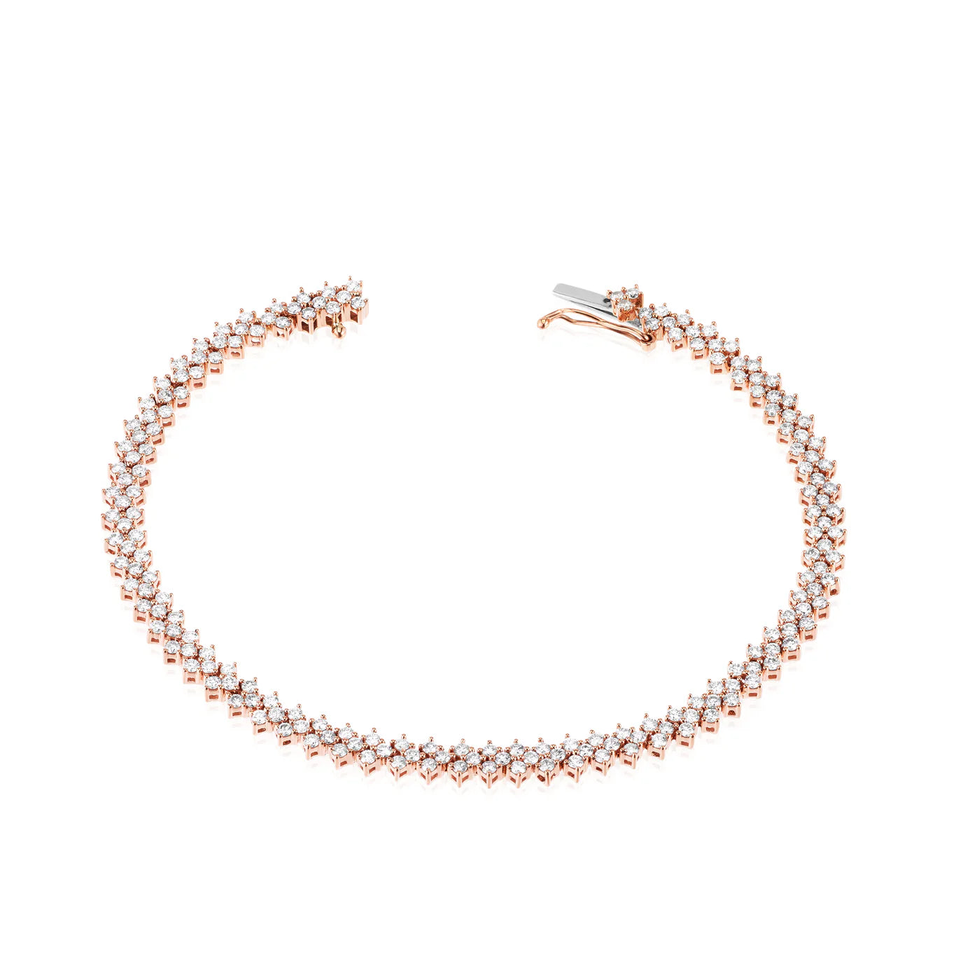 CHEVRON TENNIS BRACELET