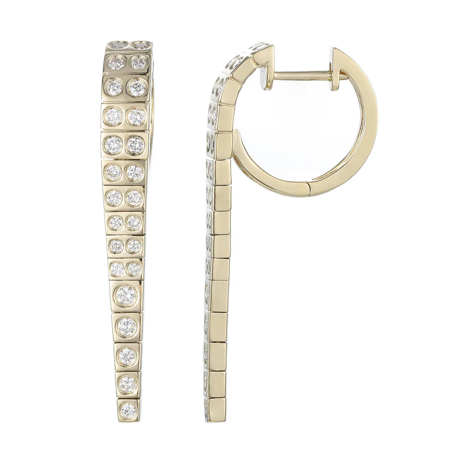 LEGGO ID Large Diamond Earrings