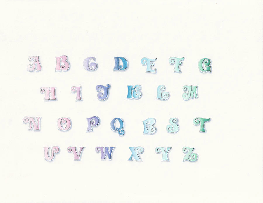 Alphabet Letters Ring