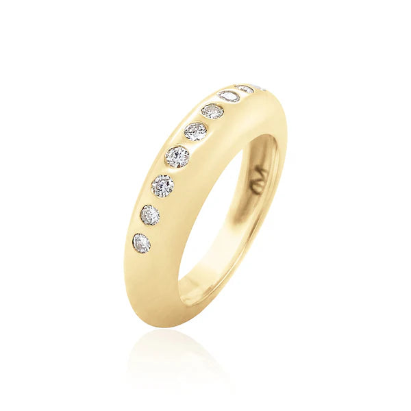 9 ROUND SKINNY NOMAD RING