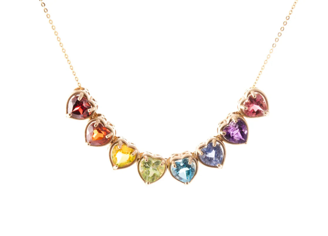 RAINBOW SLIDER NECKLACE