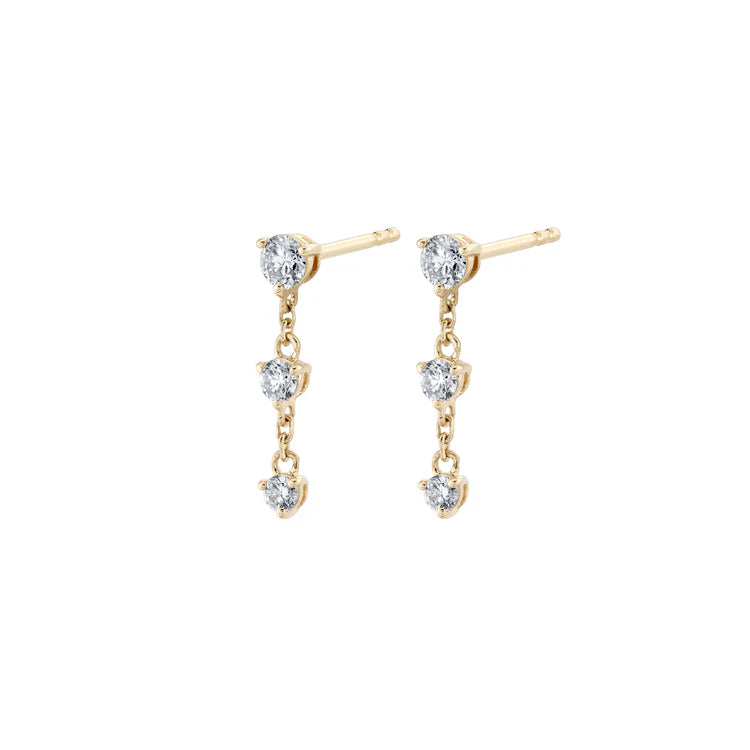Diamond Cascade Earrings