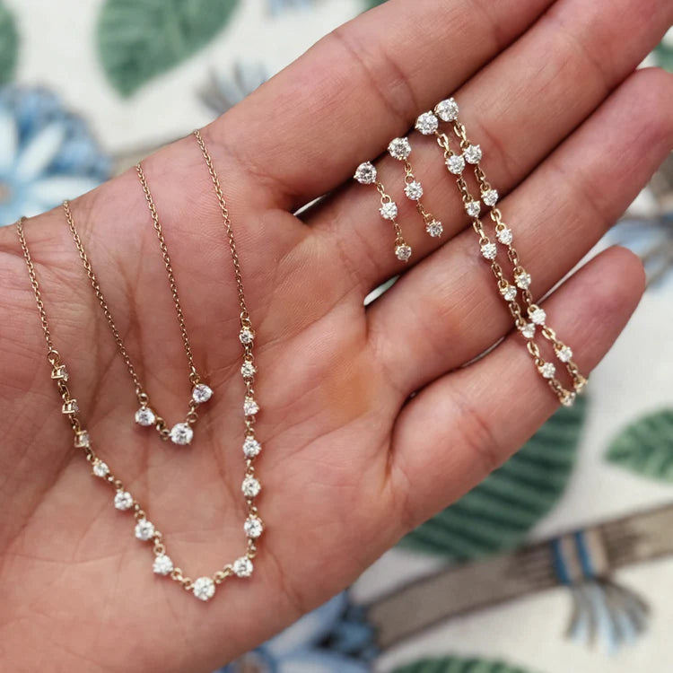 Grande Diamond Cascade Necklace