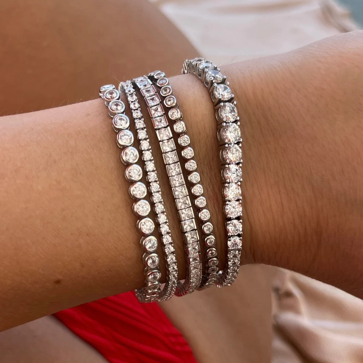 THE "MARGO" 4 PRONG 2MM TENNIS BRACELET