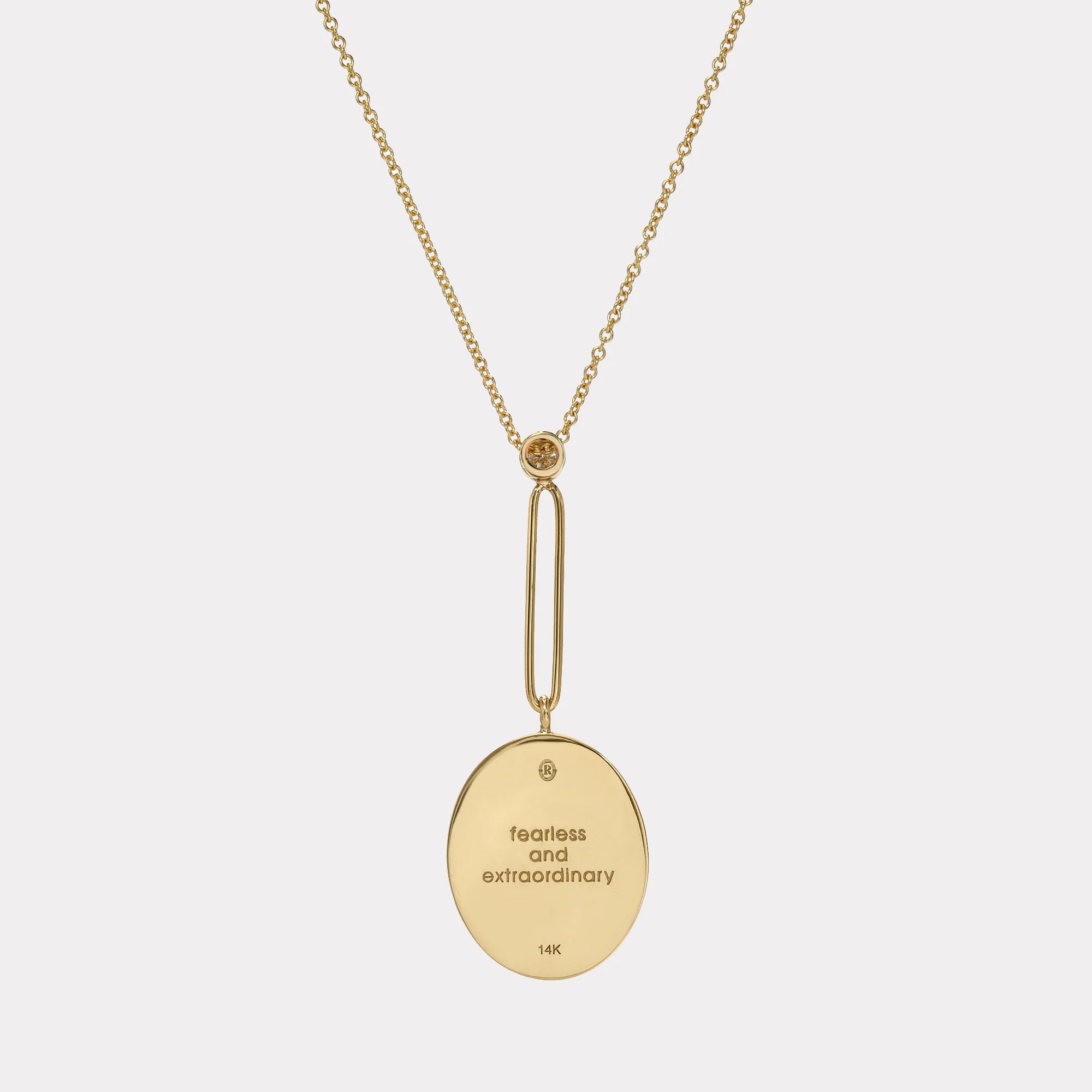 GRANDFATHER FANTASY SIGNET PENDANT NECKLACE