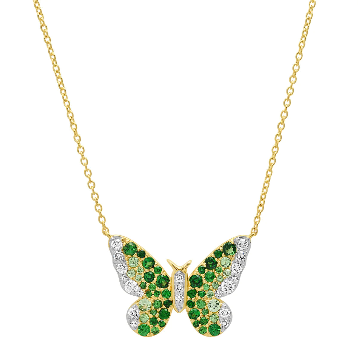 Ombré Butterfly Necklace