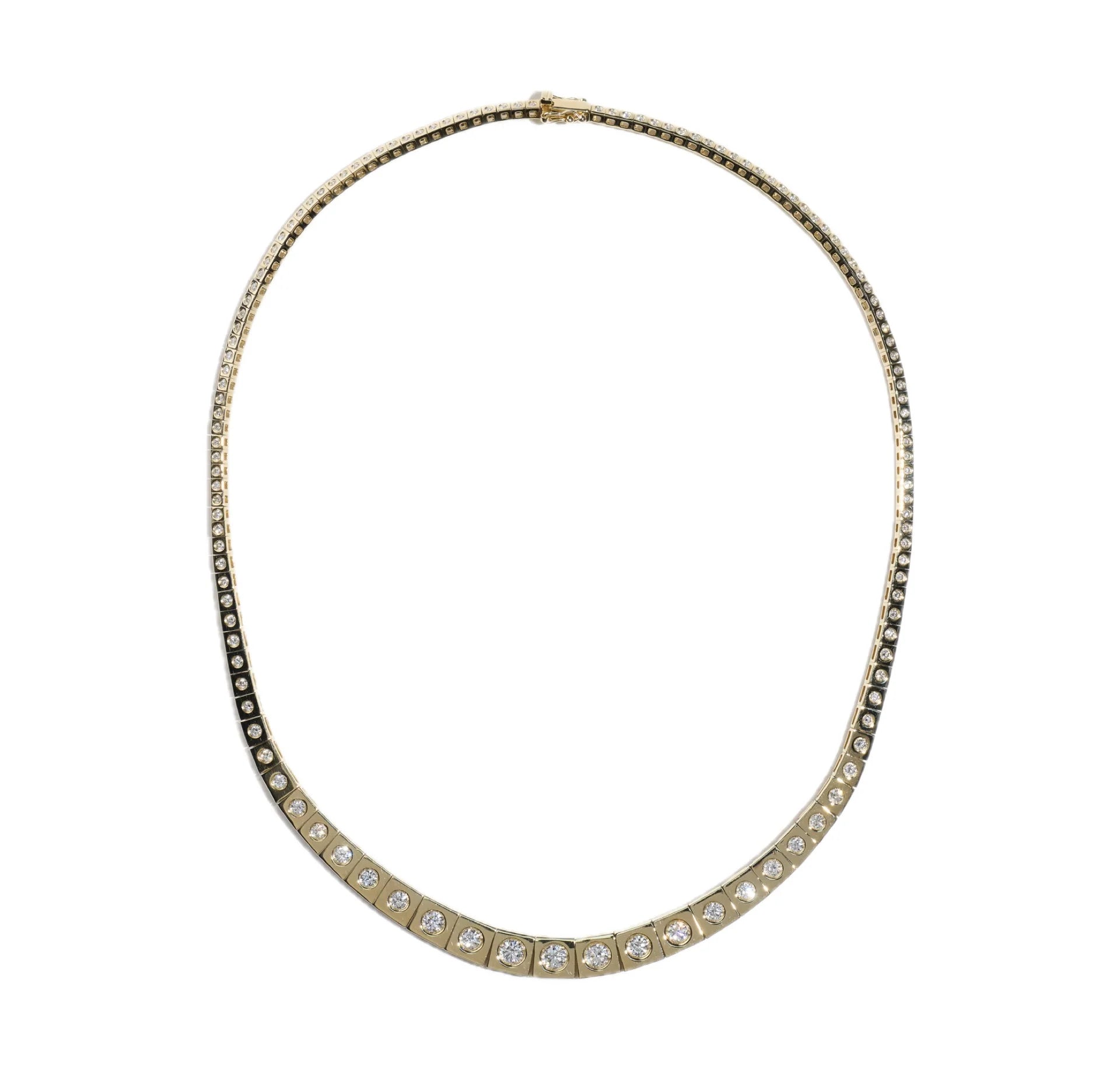 LEGGO Riviere Diamond Tennis Necklace