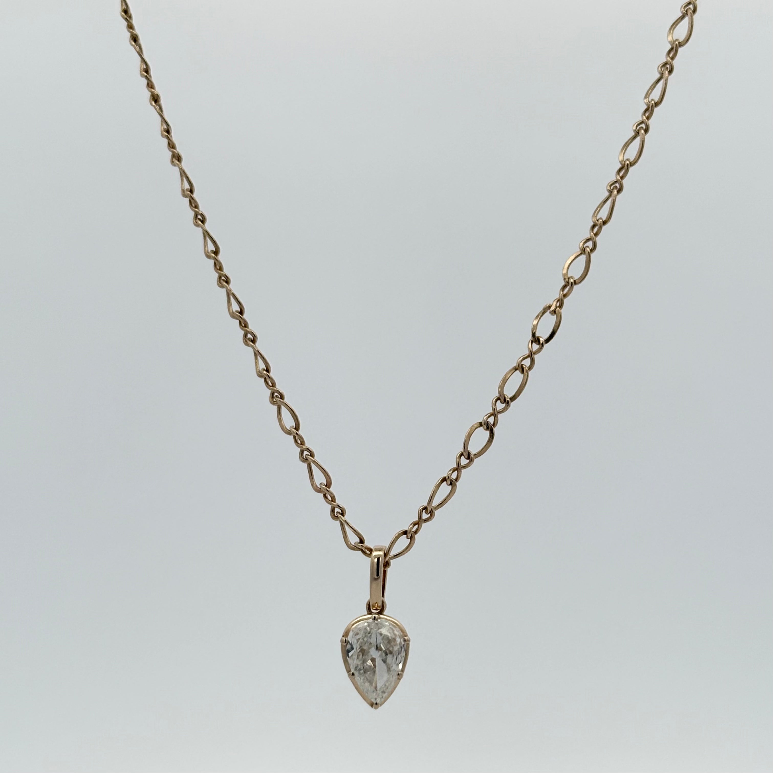 Petite Diamond on Chain