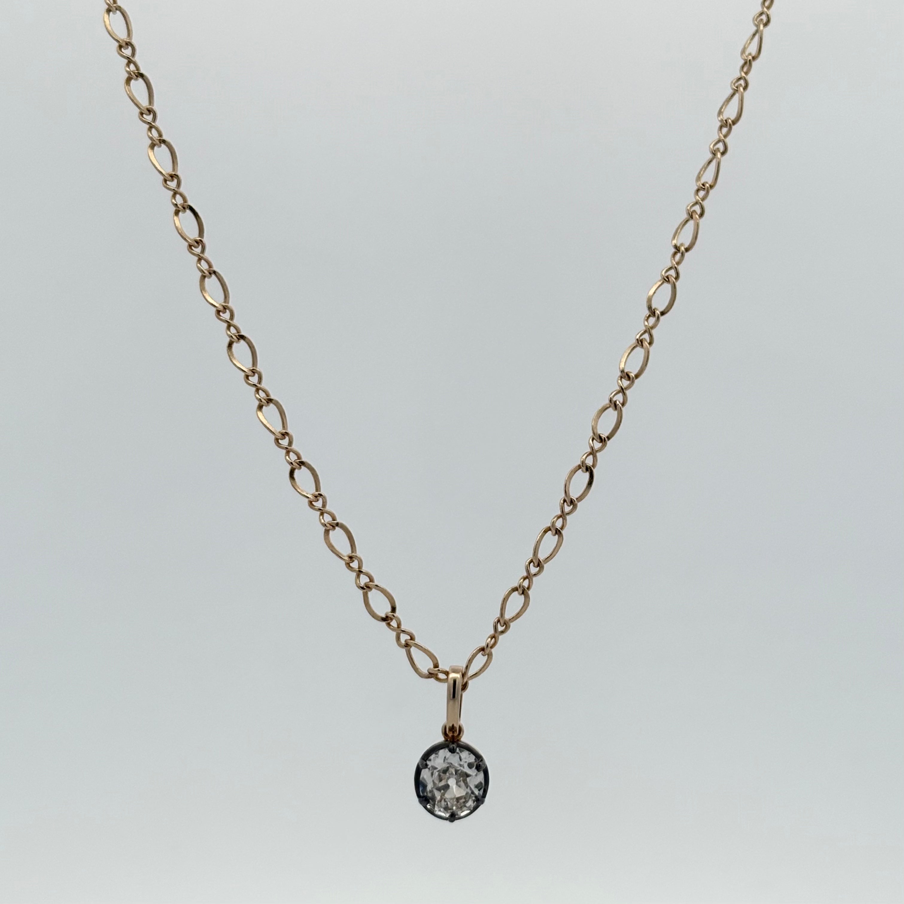 Petite Diamond on Chain