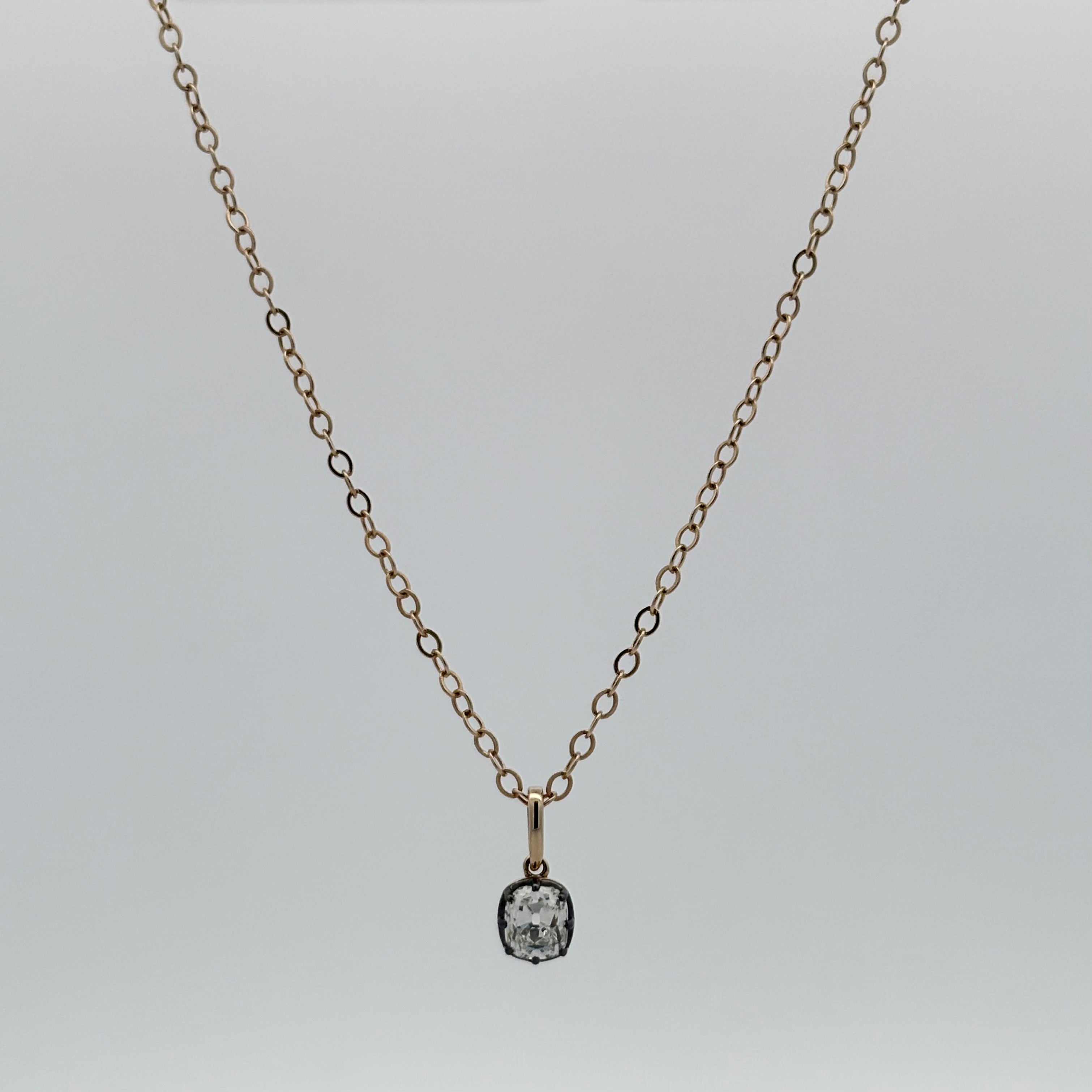 Petite Diamond on Chain