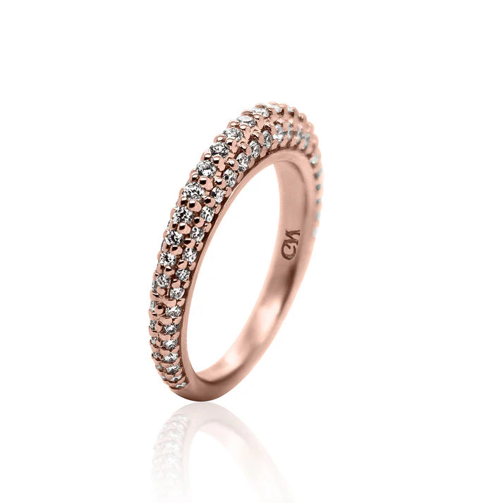 Super Skinny Pavé Nomad Ring