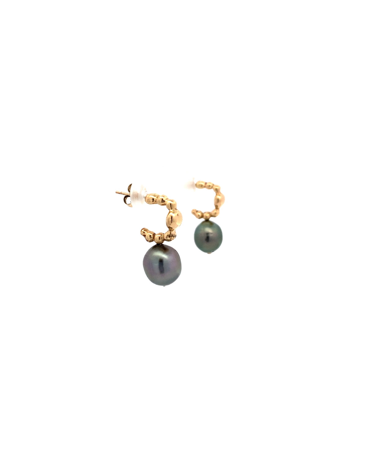 Tahitian Pearl Huggies