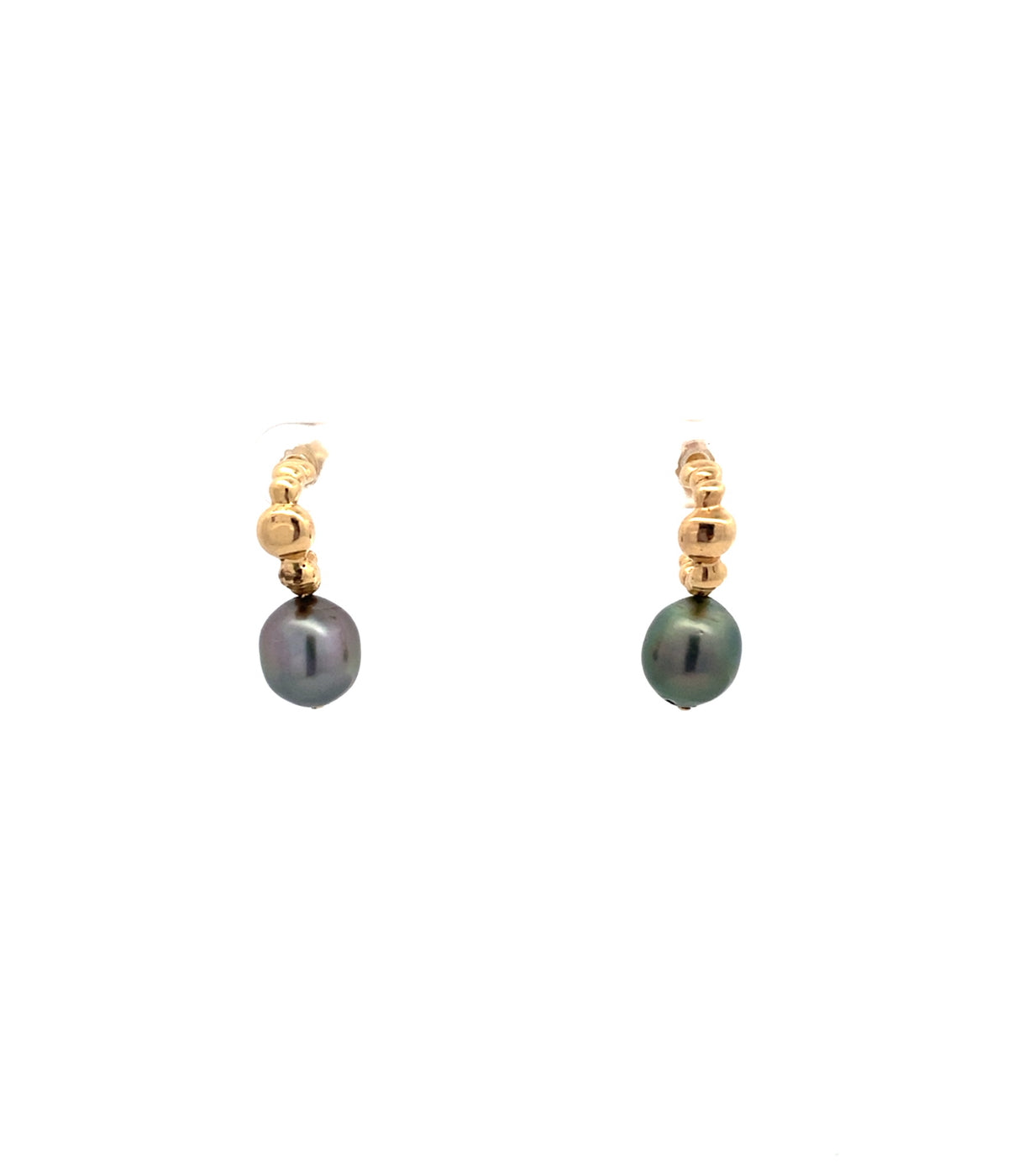 Tahitian Pearl Huggies