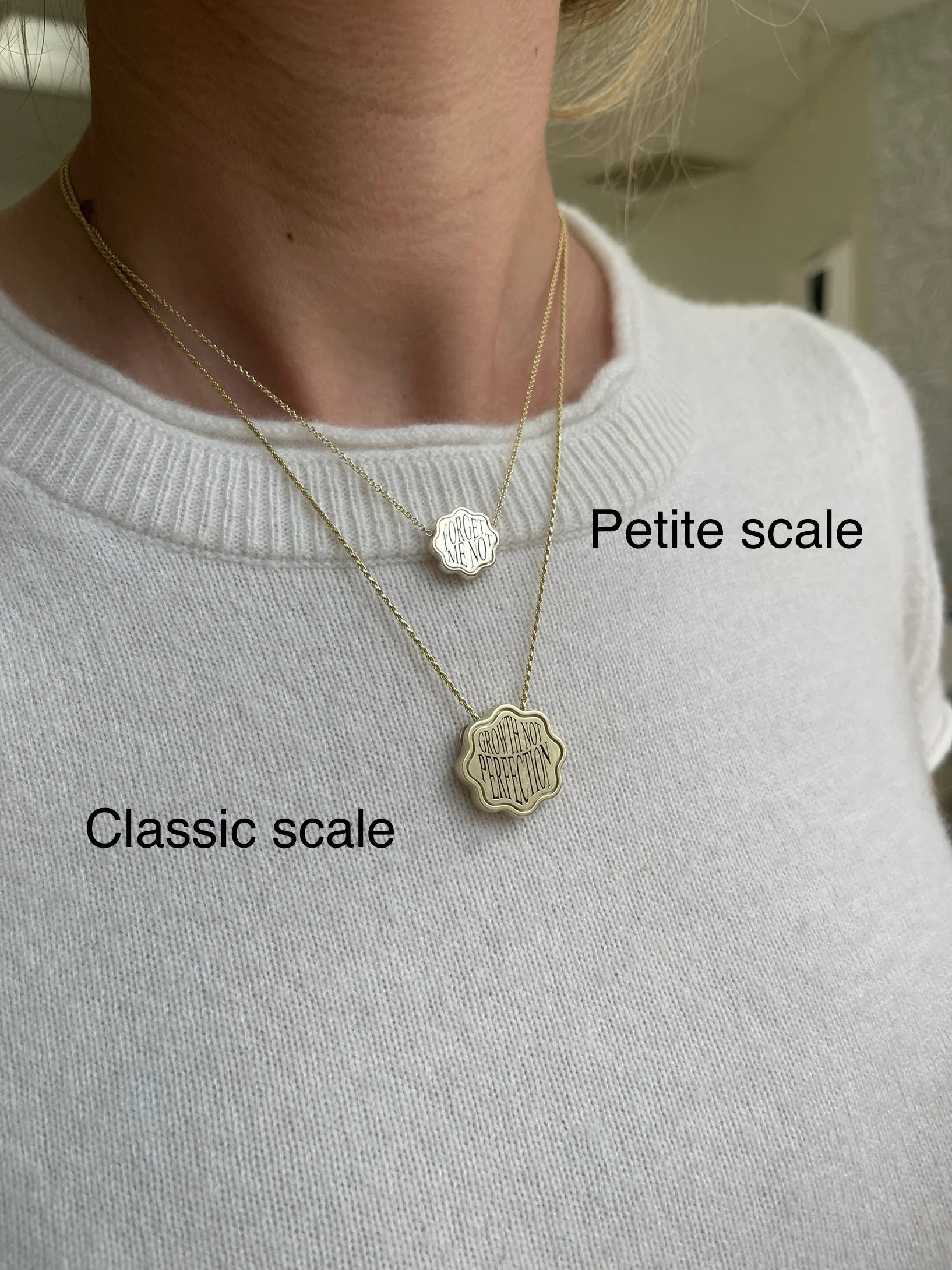 PETITE SCALE TALISMAN PENDANT