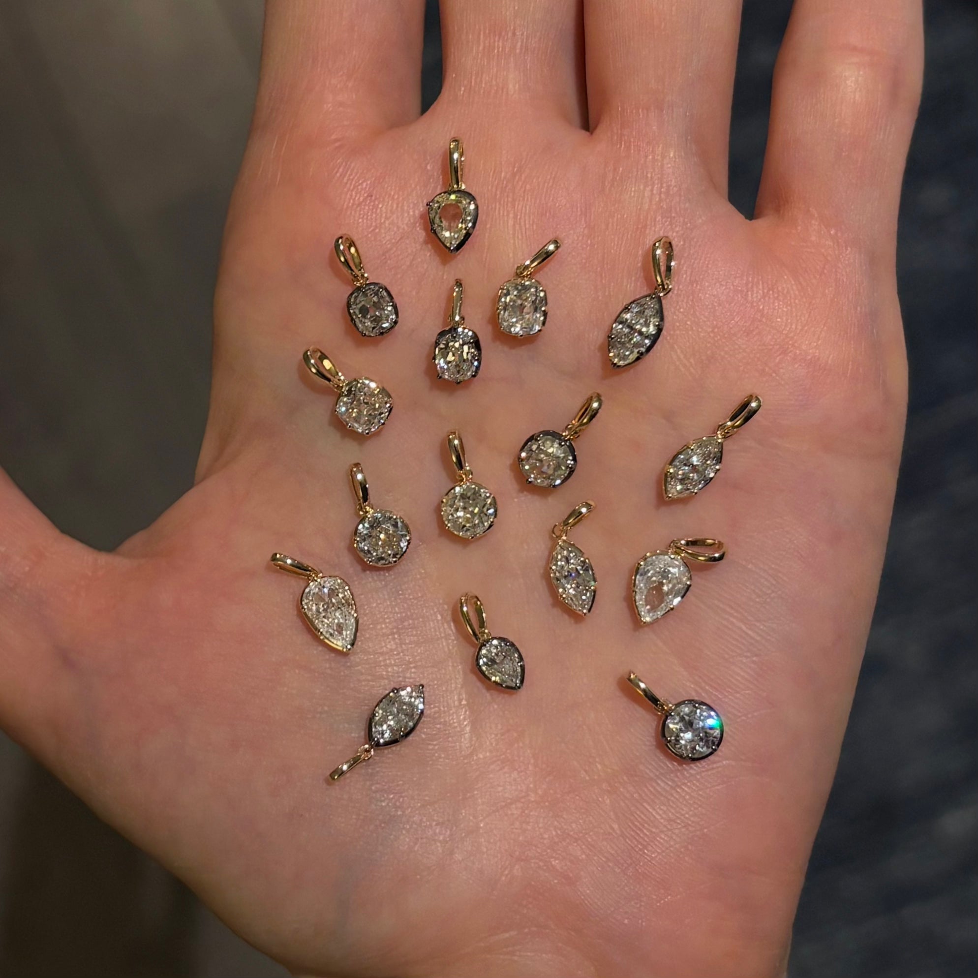 Petite Old Cut Diamond a la carte