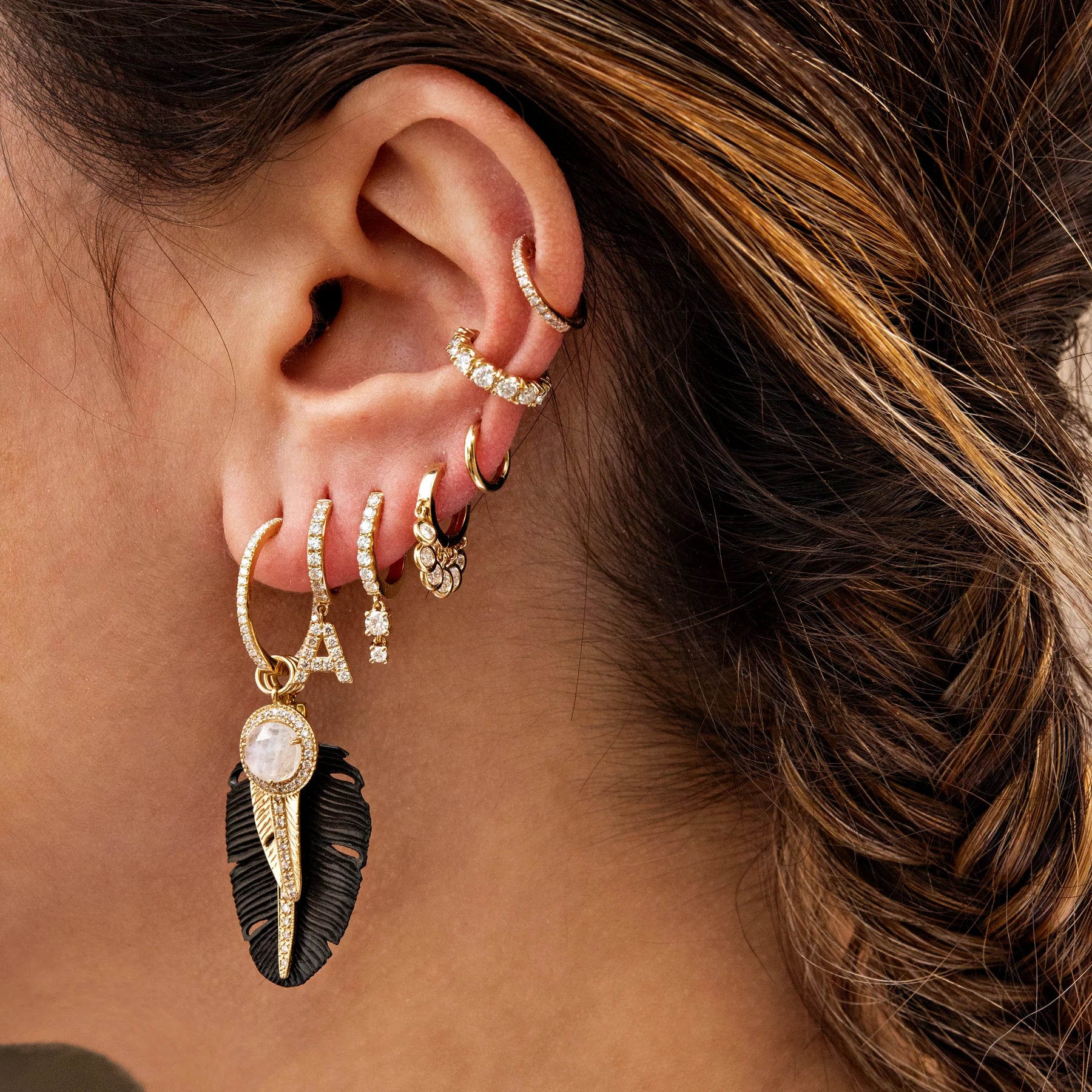 DIAMOND SHAKER MINI HOOP