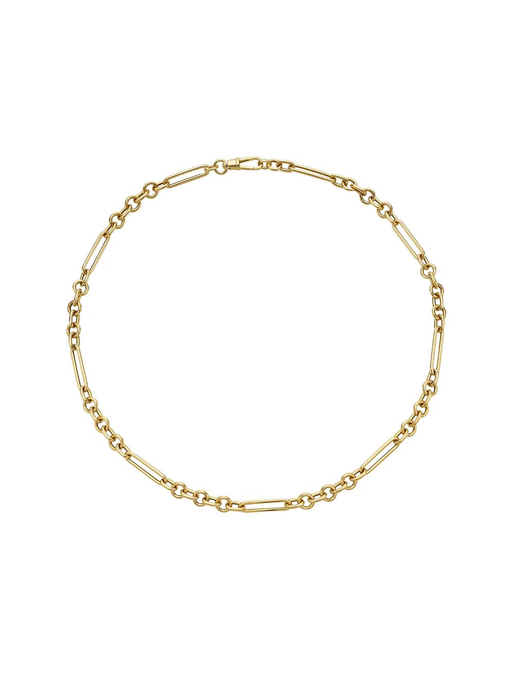 7 RING ALBERT LINK CHAIN