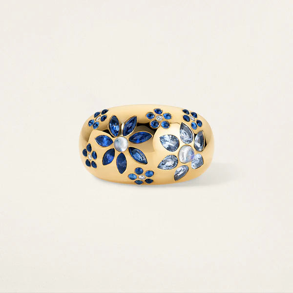 Chunky Flora Nomad Ring